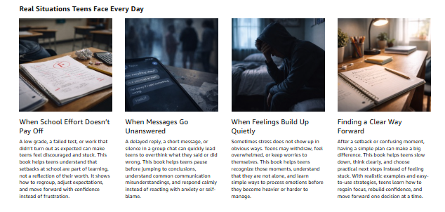 Supplied example of sparse Amazon A+ content with large areas of unused space